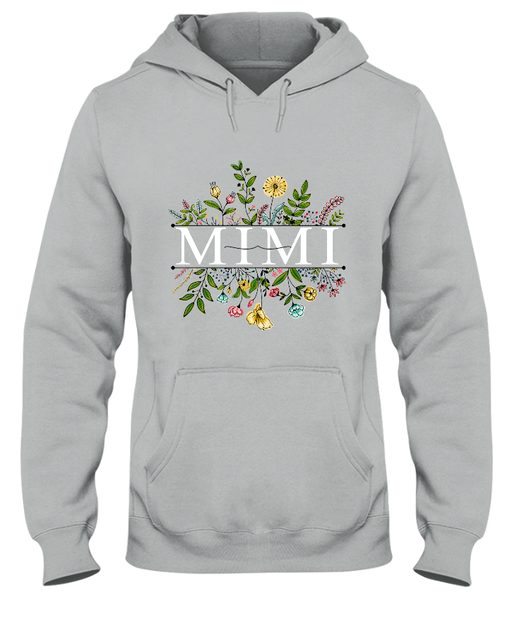 Personalized Wildflower Mimi, Grandma Shirt
