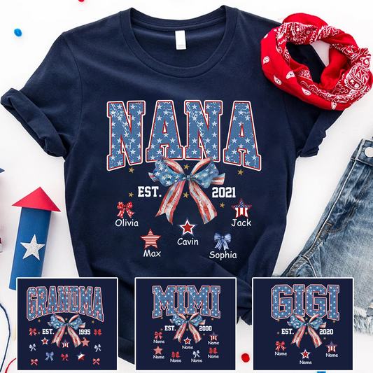 Personalized Nana Est With Grandkids USA