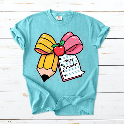 Personalized Teacher's name – Cute Back-to-School Appreciation GiftPersonalized Teacher's name – Cute Back-to-School Appreciation Gift