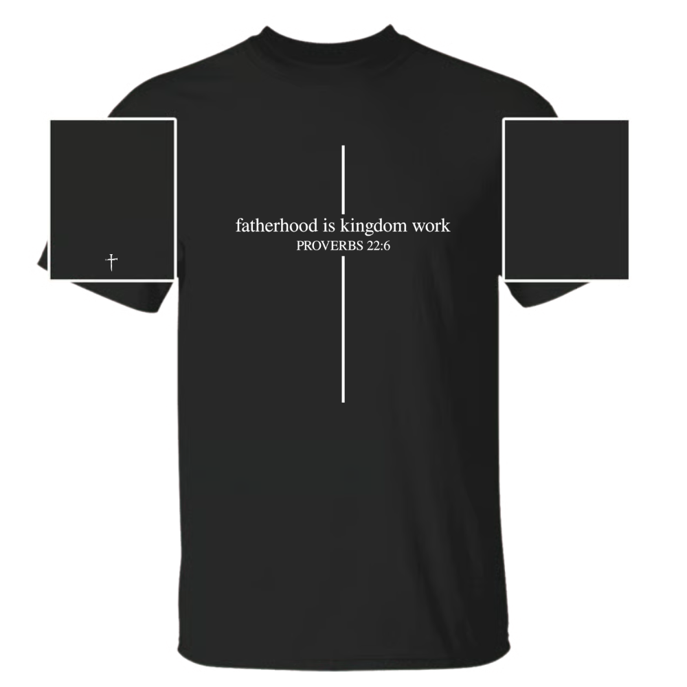 Custom Unisex T-Shirt With Design On Sleeve - Personalized Father's Day Birthday Gifts For Dad, Grandpa - Forever My Hero