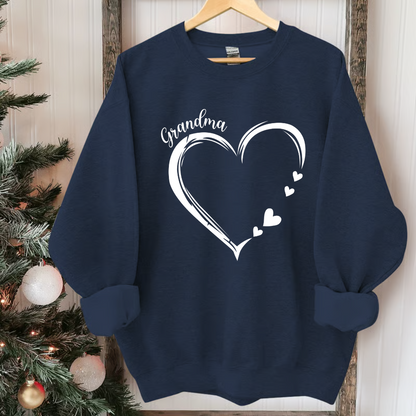 Grandma and Grandkids Hearts, Gift For Grandma Shirt
