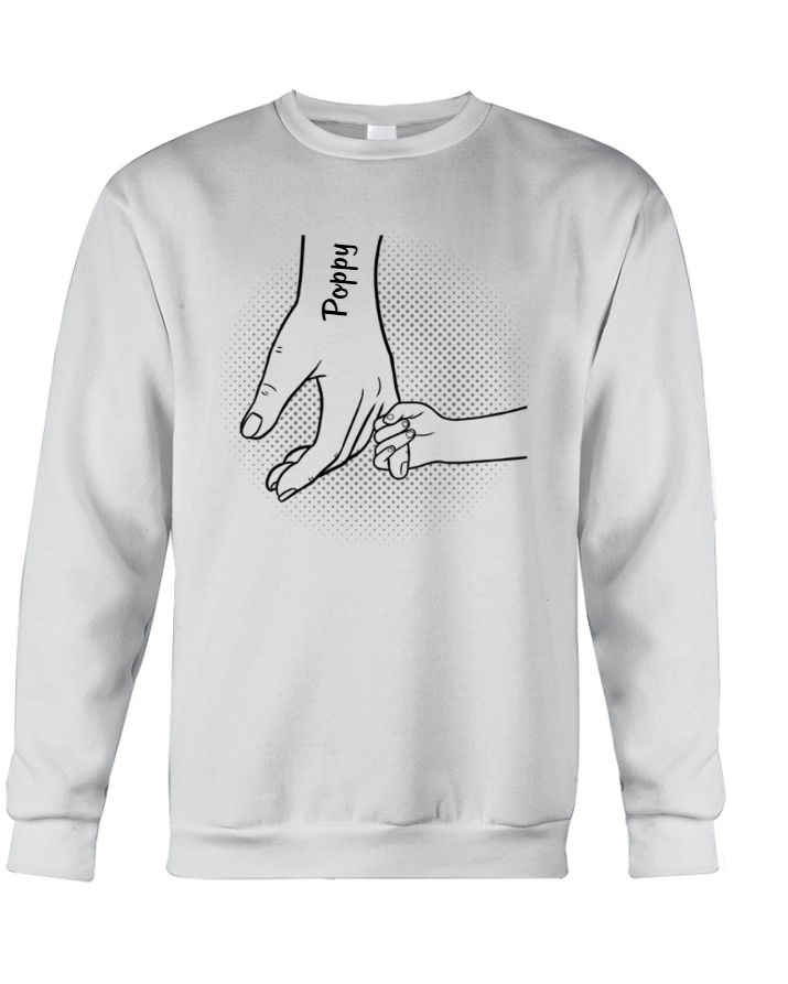 Hand in Hand, I Will Always Protect You All - Family Personalized Custom Unisex Shirt - Father's Day Gifts For Dad, Grandpa