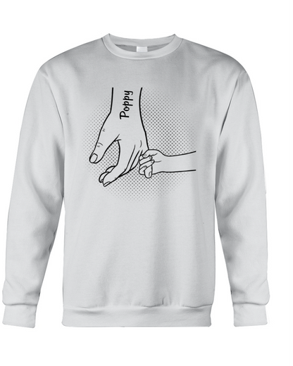 Hand in Hand, I Will Always Protect You All - Family Personalized Custom Unisex Shirt - Father's Day Gifts For Dad, Grandpa