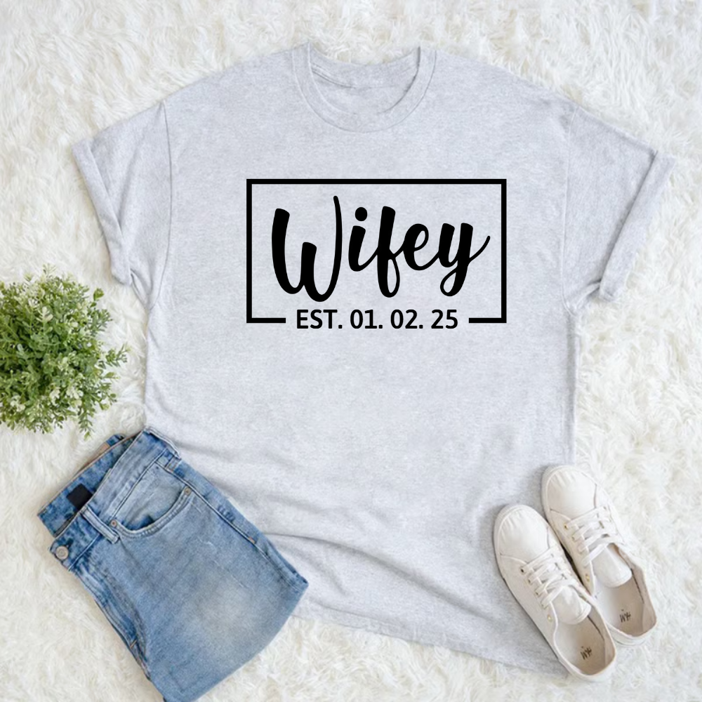 Honeymoon Just Married Bridal Gift Husband And Wife Shirts