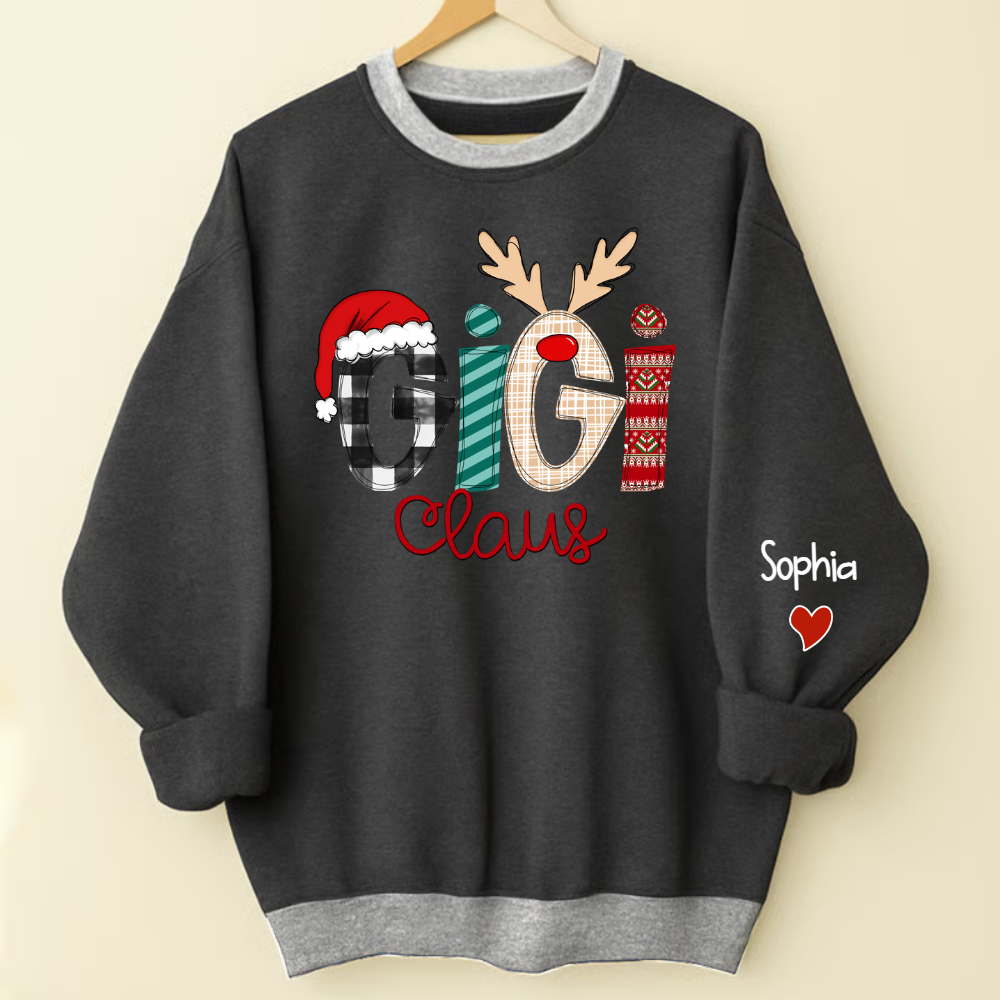 Custom Christmas Gigi Claus and Grandkids Christmas 2025