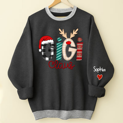 Custom Christmas Gigi Claus and Grandkids Christmas 2025