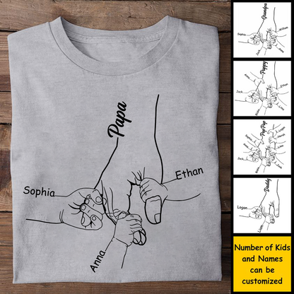 Hand in Hand, Father's Day Gifts For Dad, Grandpa