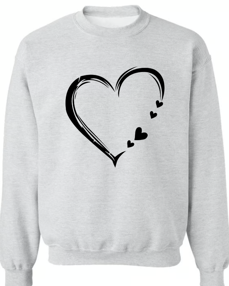 Personalized Grandma Hearts Sunflower T-Shirt
