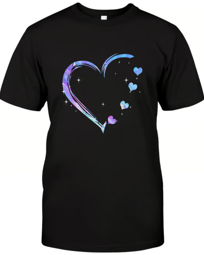 Personalized Hologram Grandma Hearts Grandkids Names