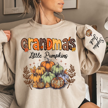 Grandmas Litte Pumpkins Grankids Fall Season