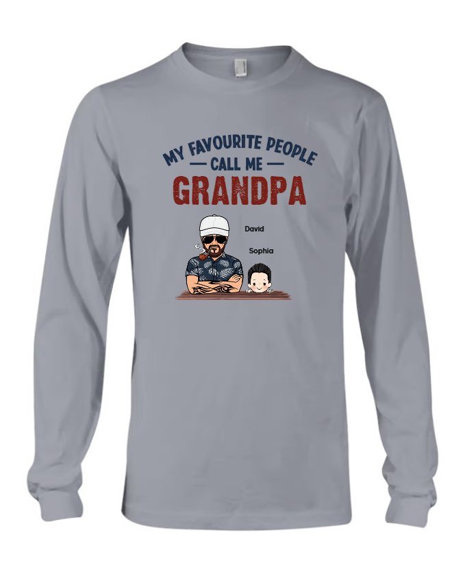 My Favourite People Call Me Grandpa And Grandkids Australia