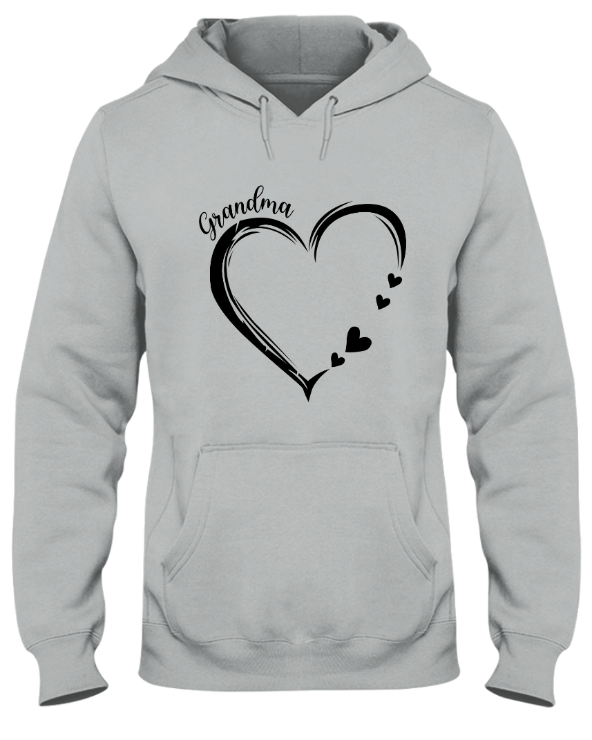 Grandma and Grandkids Hearts, Gift For Grandma