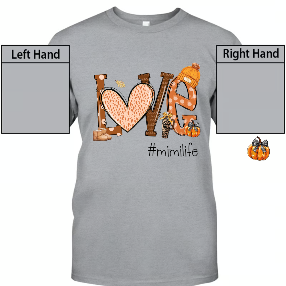 Autumn Love Mimi And Grandkids Copy