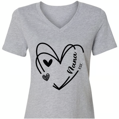 Nana And Kids Est Year Personalized CTH01