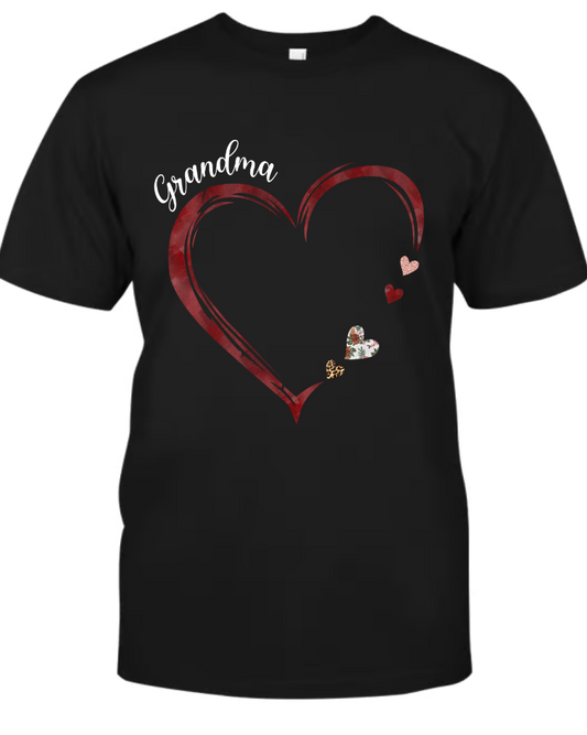 Grandma and Grandkids Hearts Gift CTH01