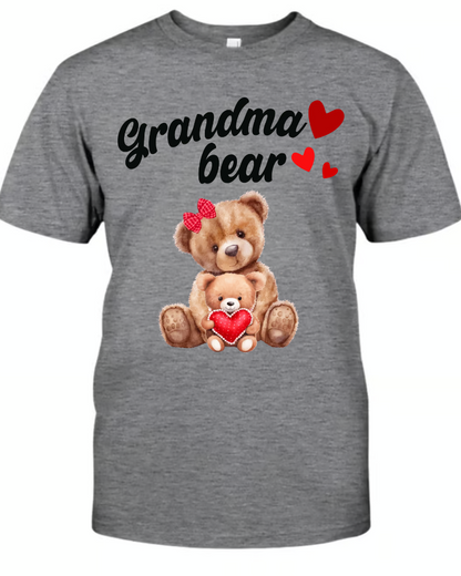Grandma Bear Shirt, Custom Grandma With Kids, Mother's Day TH