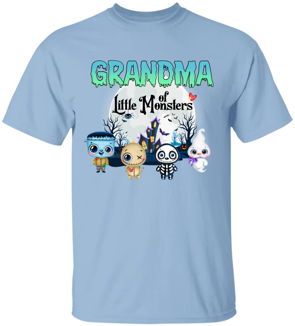 Halloween Grandma Little Of Monsters With Grandkids Cute