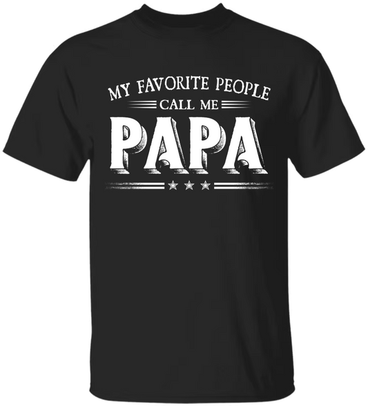My Favorite People Call Me Papa With Kids Father's Day