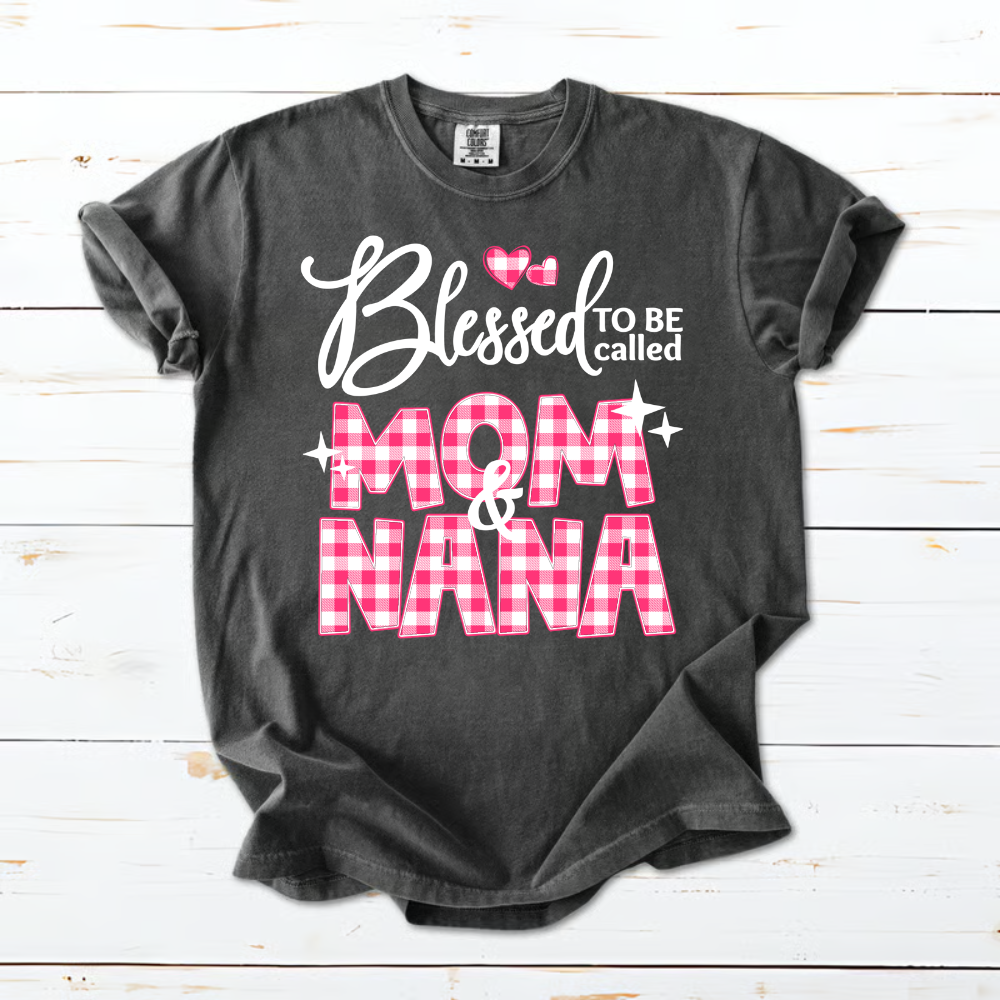 Blessed To Be Called Mom and Nana Mimi Grandma and Grandkids Personalized