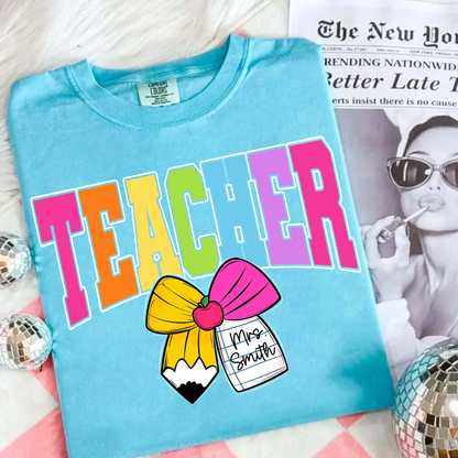 Back to School Coquette Kindergarten Pre-K 1st 2nd 3rd 4th Grade