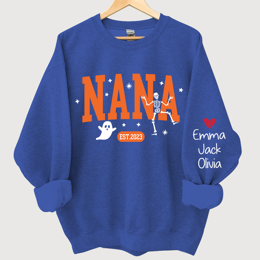 Halloween Nana Est And Grandkids CL01 Sweatshirt
