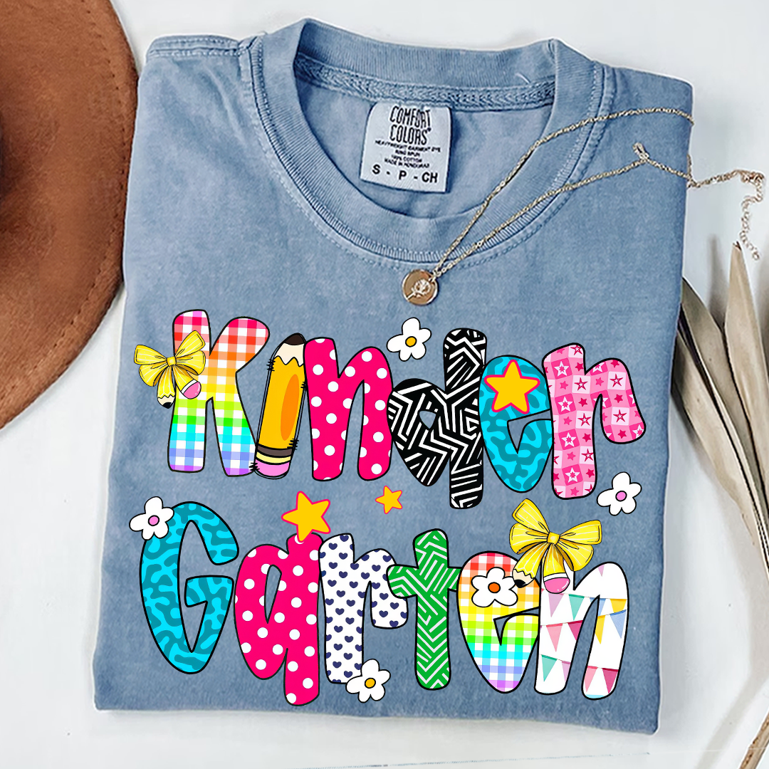 Preppy Back To School Kindergartern/Pre-k/Grade