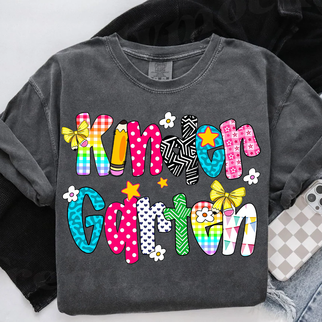 Preppy Back To School Kindergartern/Pre-k/Grade