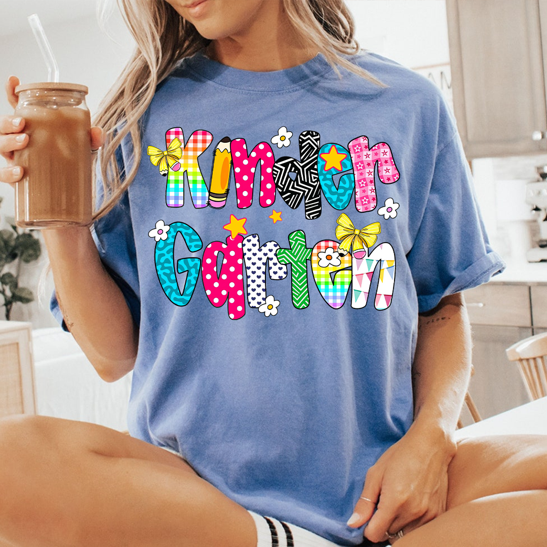 Preppy Back To School Kindergartern/Pre-k/Grade