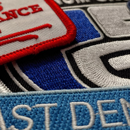 Custom Embroidered Patches, Design Your Own Personalized Name Logo Patch, Iron On Sew On Hook Loop Any Shape Custom Patch