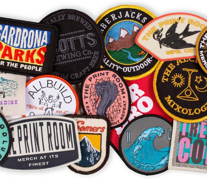 Custom Embroidered Patches, Design Your Own Personalized Name Logo Patch, Iron On Sew On Hook Loop Any Shape Custom Patch