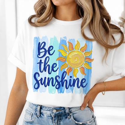 "Be the Sunshine" Abstract Graphic TShirt