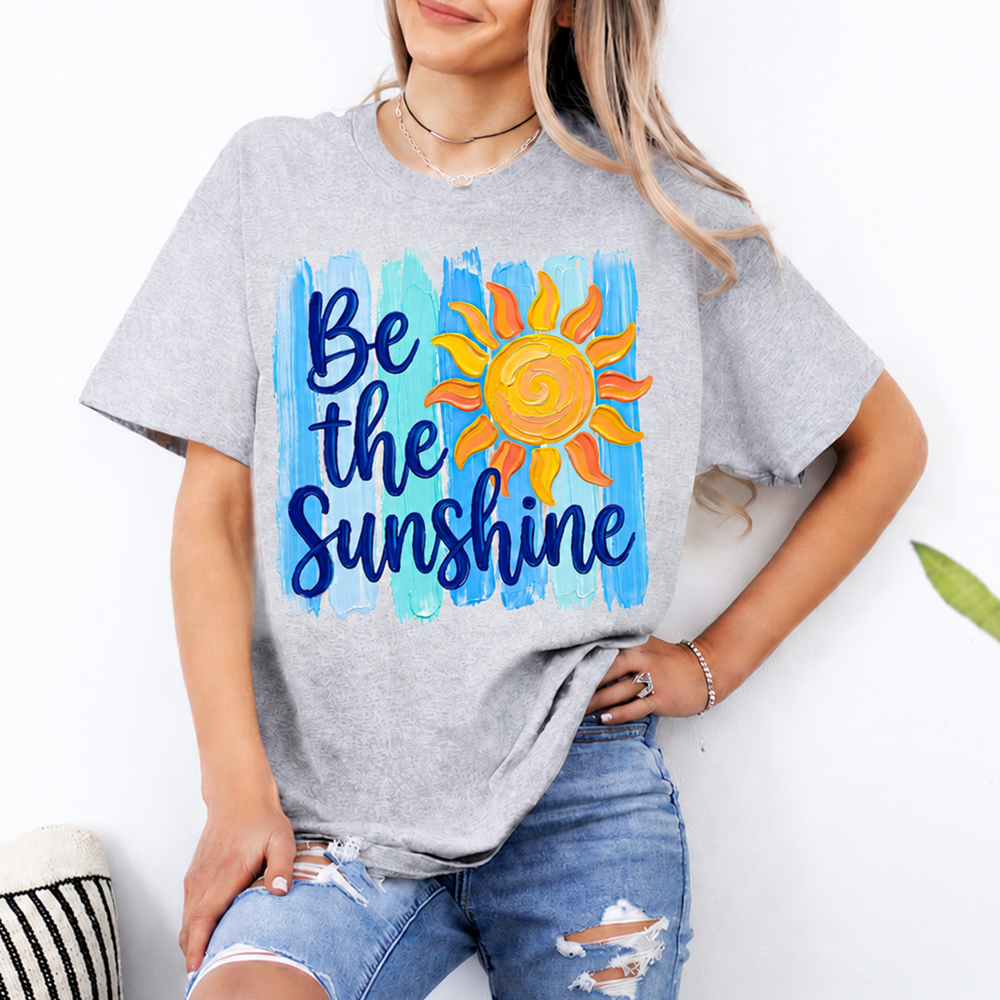 "Be the Sunshine" Abstract Graphic TShirt