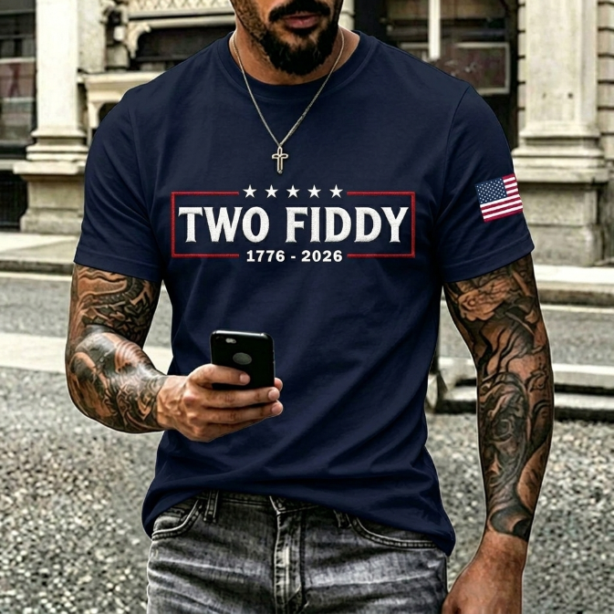 Limited Edition - Two Fiddy America 250th Graphic TShirt