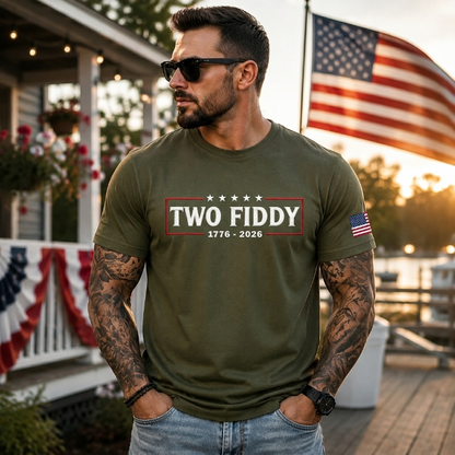 Limited Edition - Two Fiddy America 250th Graphic TShirt