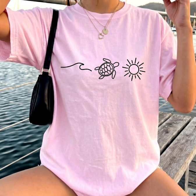 The Minimalist "Ocean Elements" Comfort TShirt