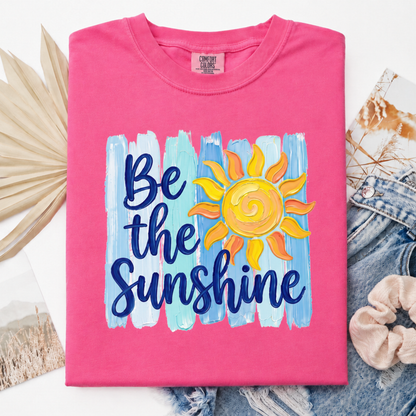 "Be the Sunshine" Abstract Graphic TShirt