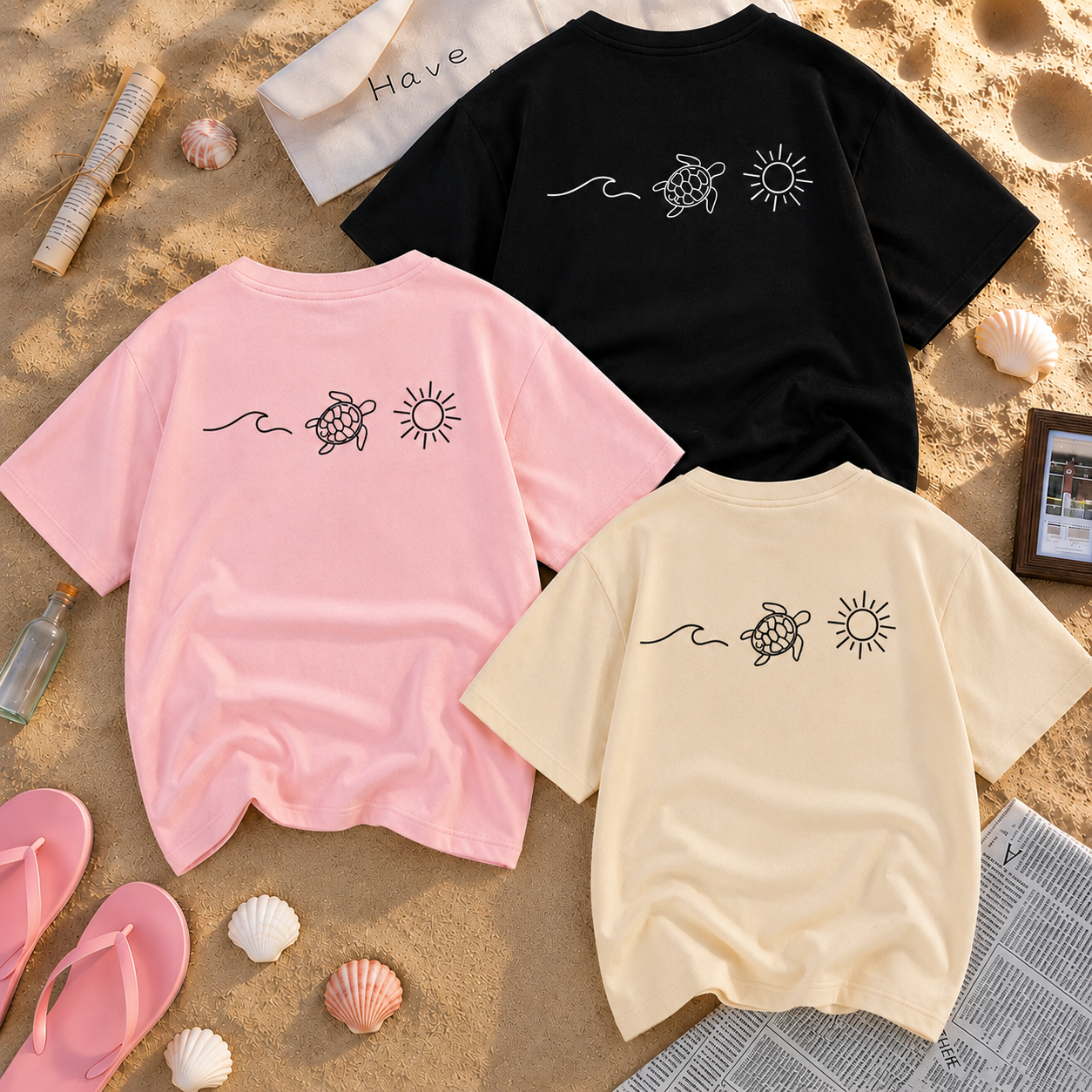 The Minimalist "Ocean Elements" Comfort TShirt