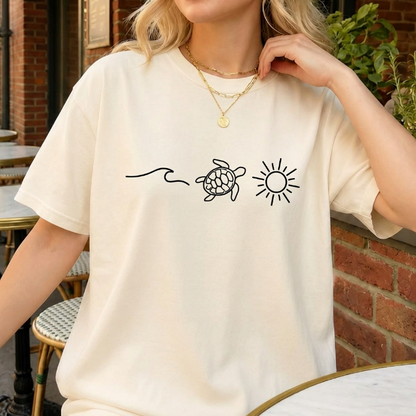 The Minimalist "Ocean Elements" Comfort TShirt