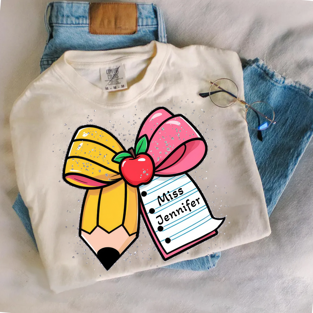 Personalized Teacher's name – Cute Back-to-School Appreciation GiftPersonalized Teacher's name – Cute Back-to-School Appreciation Gift
