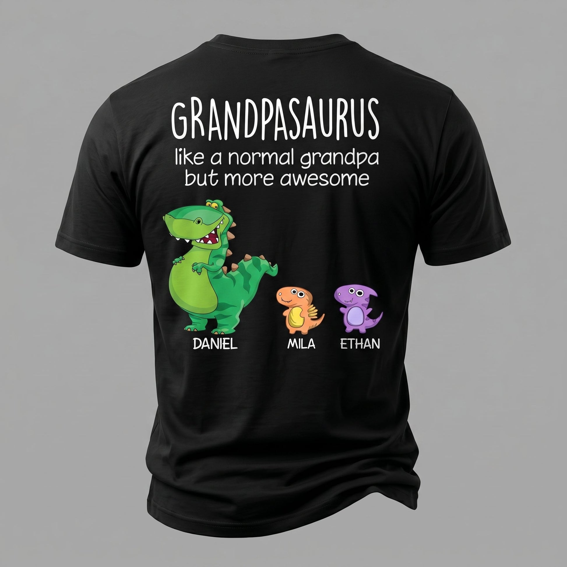 Grandpasaurus Like A Normal Grandpa But More Awesome, Father's Day T-Shirt