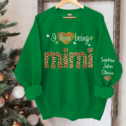 I love being Mimi And Grandkids Sweatshirt