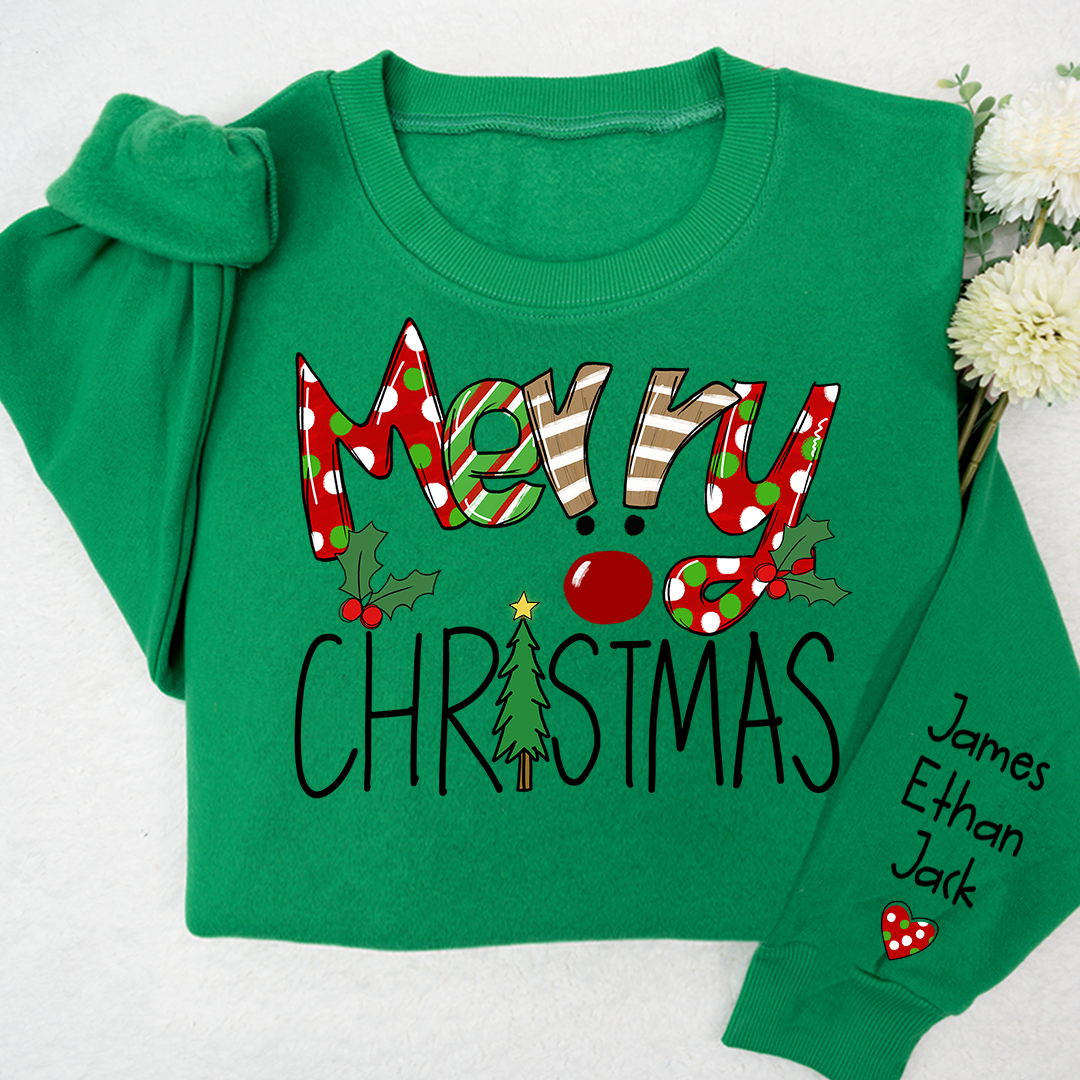 Merry Christmas Sweatshirts for Women Christmas And kids Sweatshirts